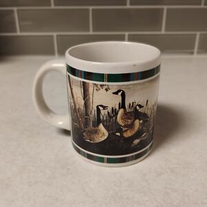 vintage 80s 90s ducks hunting COFFEE MUG outdoors retro collectors cup